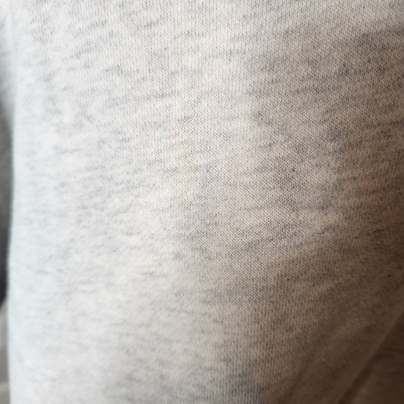Figs Heather Grey Off-Shift Hoodie Sweatshirt Size Medium - Picture 4 of 8